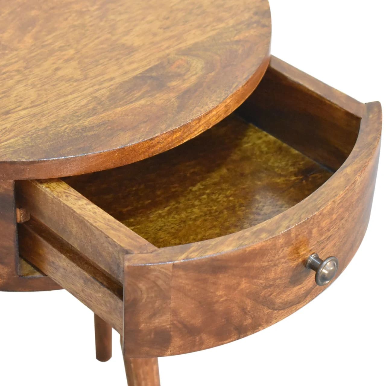 Chestnut Semi Circle Bedside - Bedside tables, photo 7 of 10