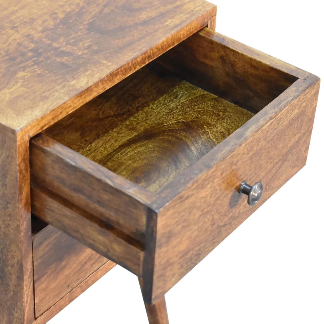 Mini 2 Drawer Chestnut Bedside - Bedside tables, photo 6 of 8