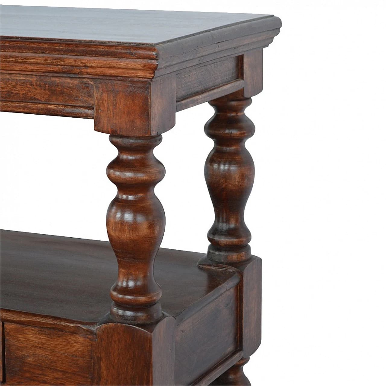 Solid Wood Turned Leg Console Table - Console tables, photo 5 of 8