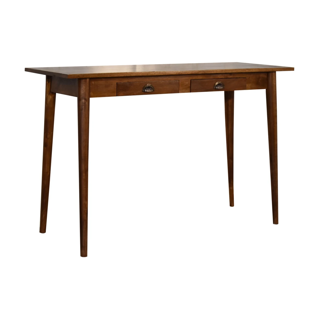 2 Drawer Chestnut Writing Desk - Desks, photo 2 of 9