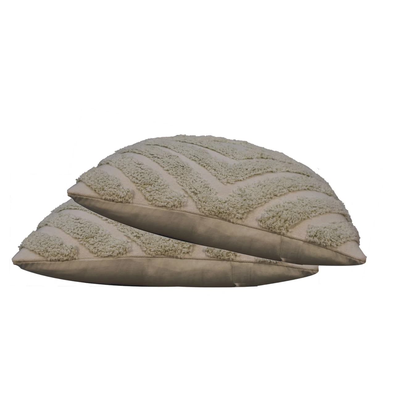 Sage Green Diamond Cushion Set of 2 - Cushions & throws, photo 2 of 7