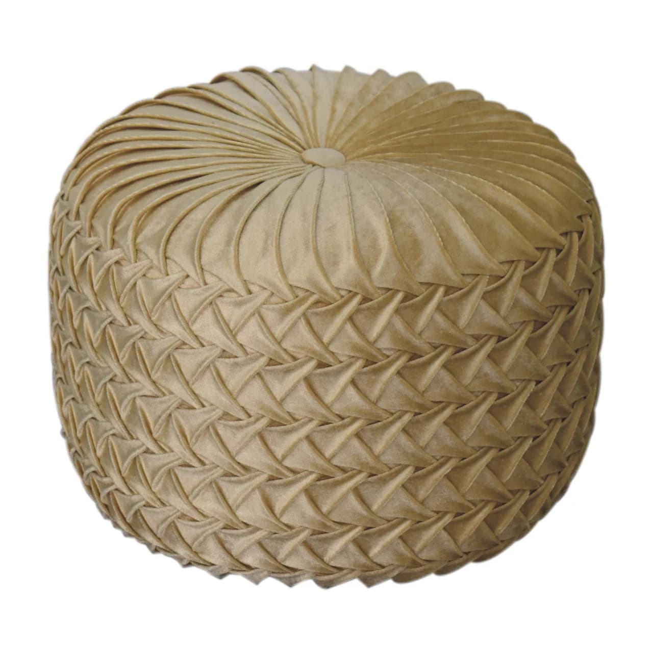 Ochre Hart Pouffe - Footstools & ottomans, photo 2 of 7