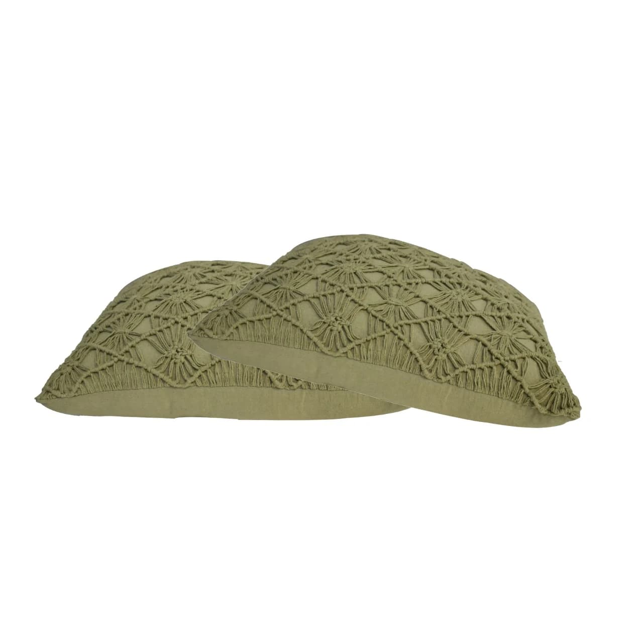 Green Maura Cushion - Set of 2 - Cushions & throws, photo 2 of 7