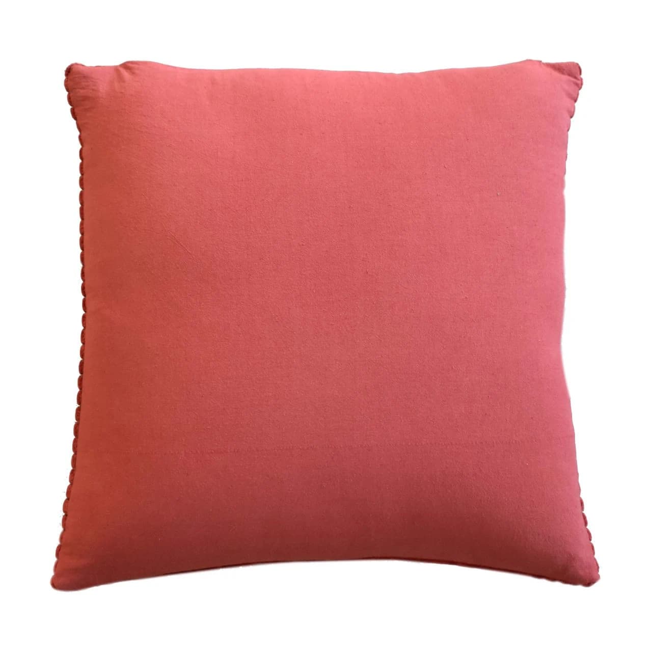 Ribbed Red Cushion Set of 2 - Cushions & throws, photo 7 of 7