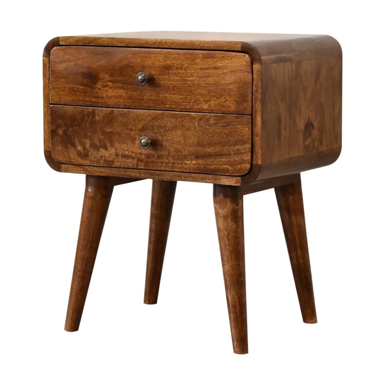 Curved Chestnut Bedside - Bedside tables, photo 4 of 10