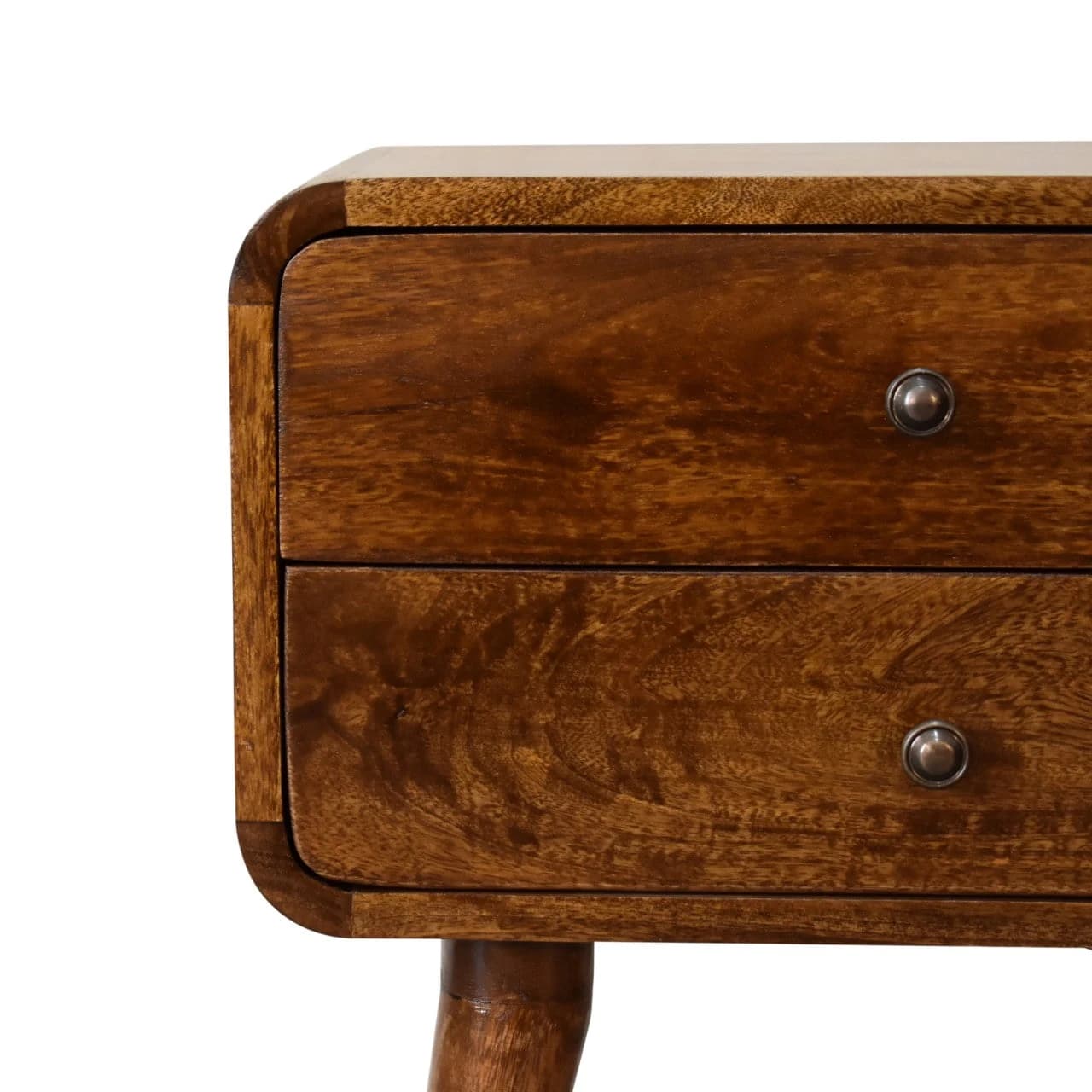 Curved Chestnut Bedside - Bedside tables, photo 5 of 10