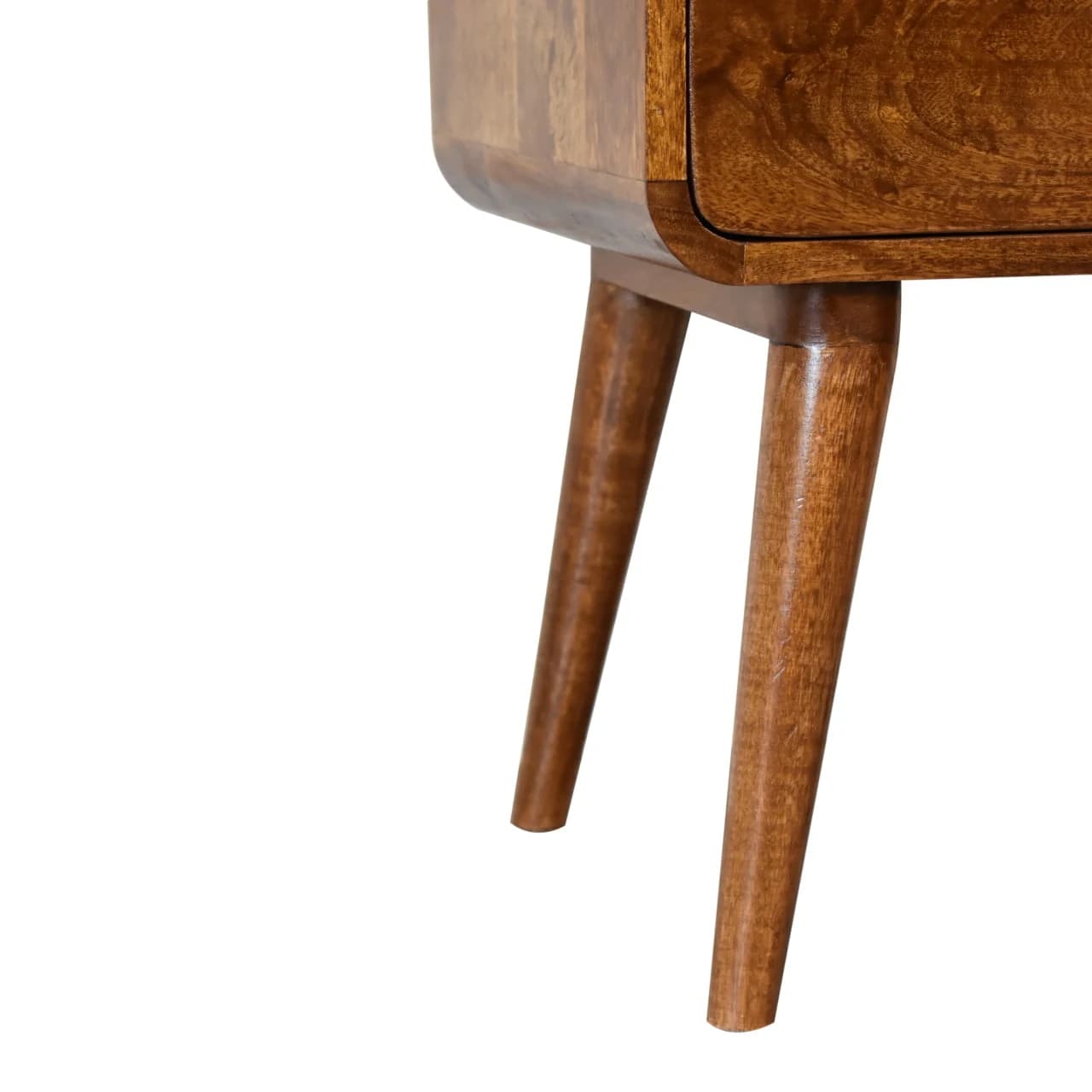 Curved Chestnut Bedside - Bedside tables, photo 8 of 10