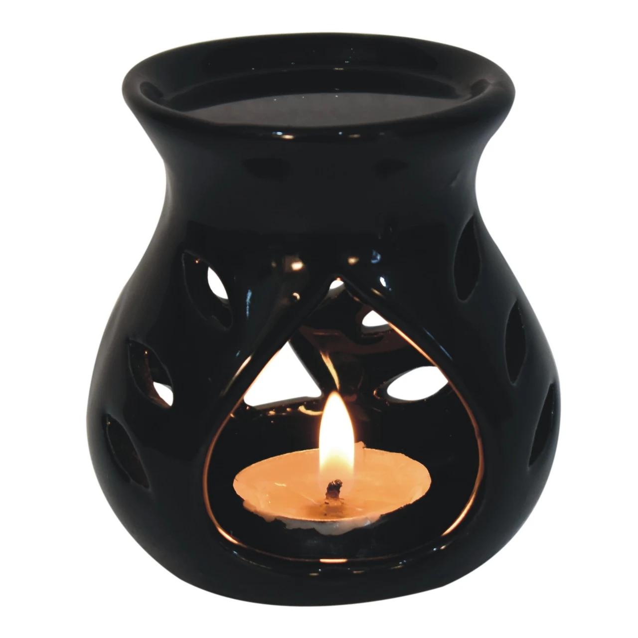 Black Oil Burner Set (Lotus) - Artificial plants & flowers, photo 3 of 10
