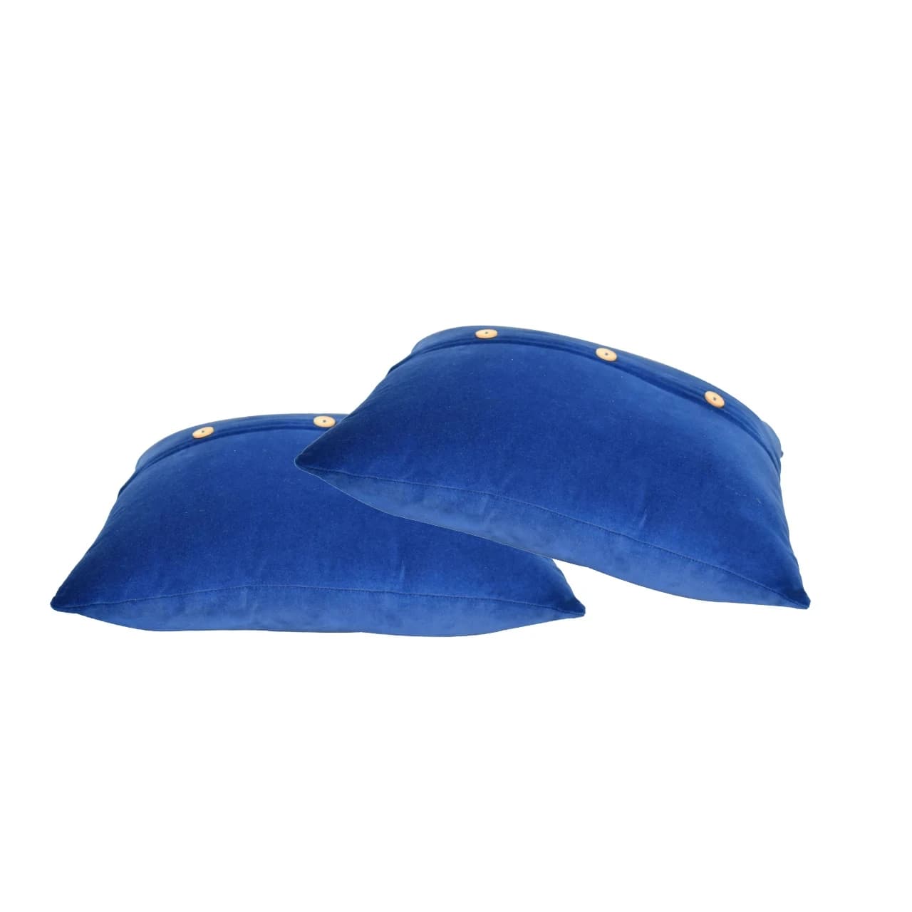 Quinn Cushion Set of 2 - Royal Blue - Cushions & throws, photo 2 of 8
