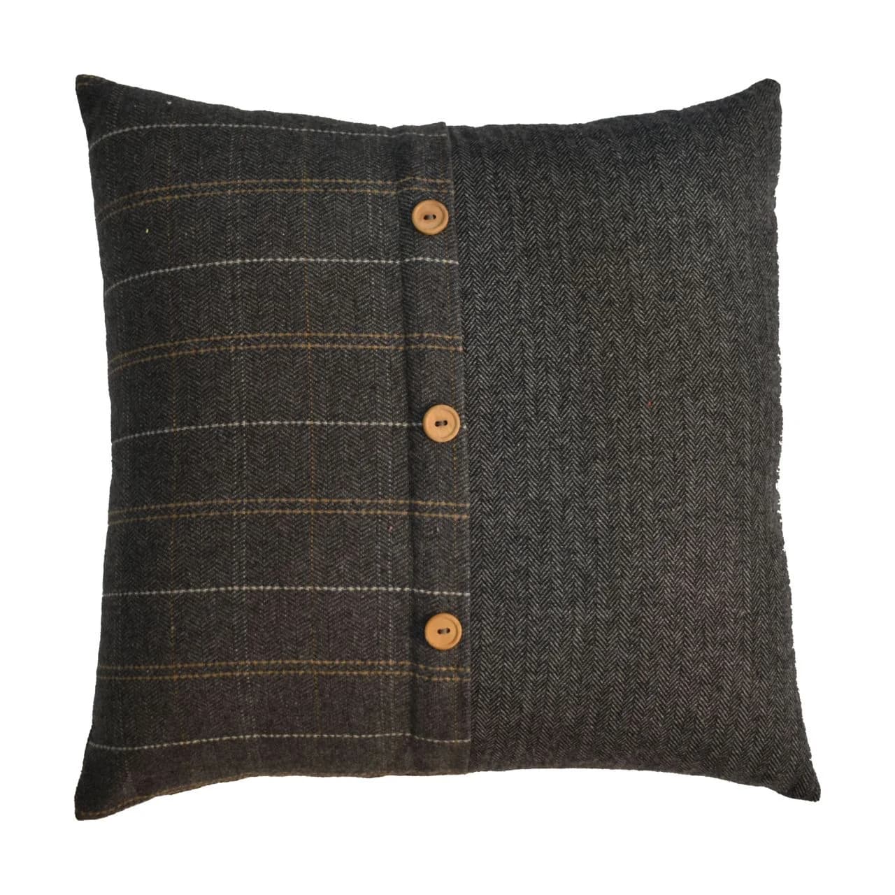 Quinn Pewter Cushion Set of 2 - Cushions & throws, photo 7 of 7