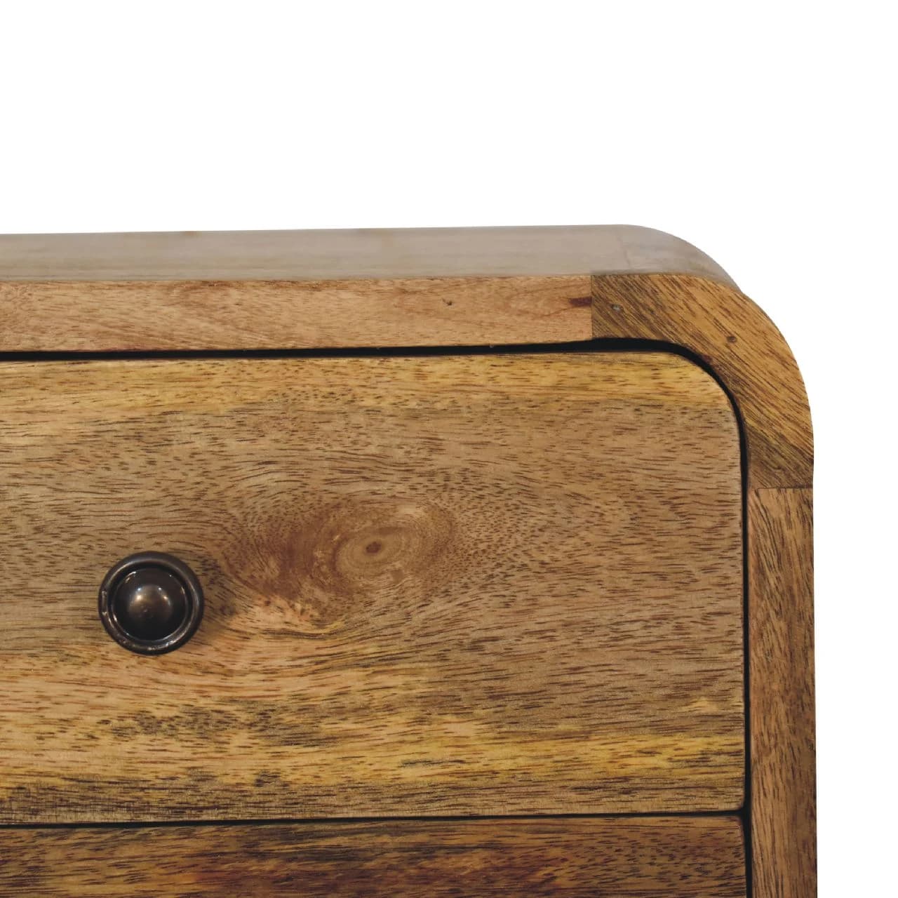 Mini Curve Oak-ish Floating Bedside - Bedside tables, photo 4 of 9