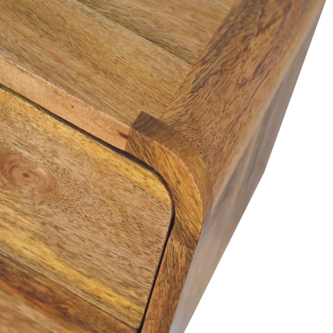 Mini Curve Oak-ish Floating Bedside - Bedside tables, photo 5 of 9