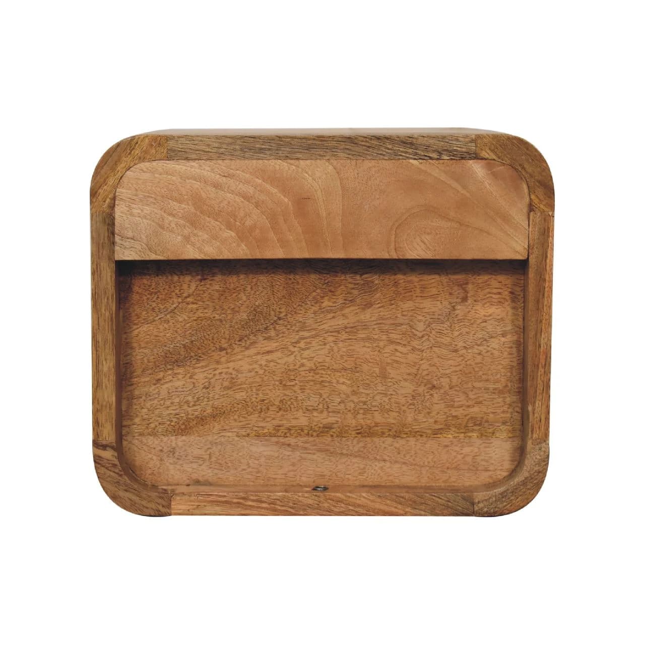 Mini Curve Oak-ish Floating Bedside - Bedside tables, photo 8 of 9