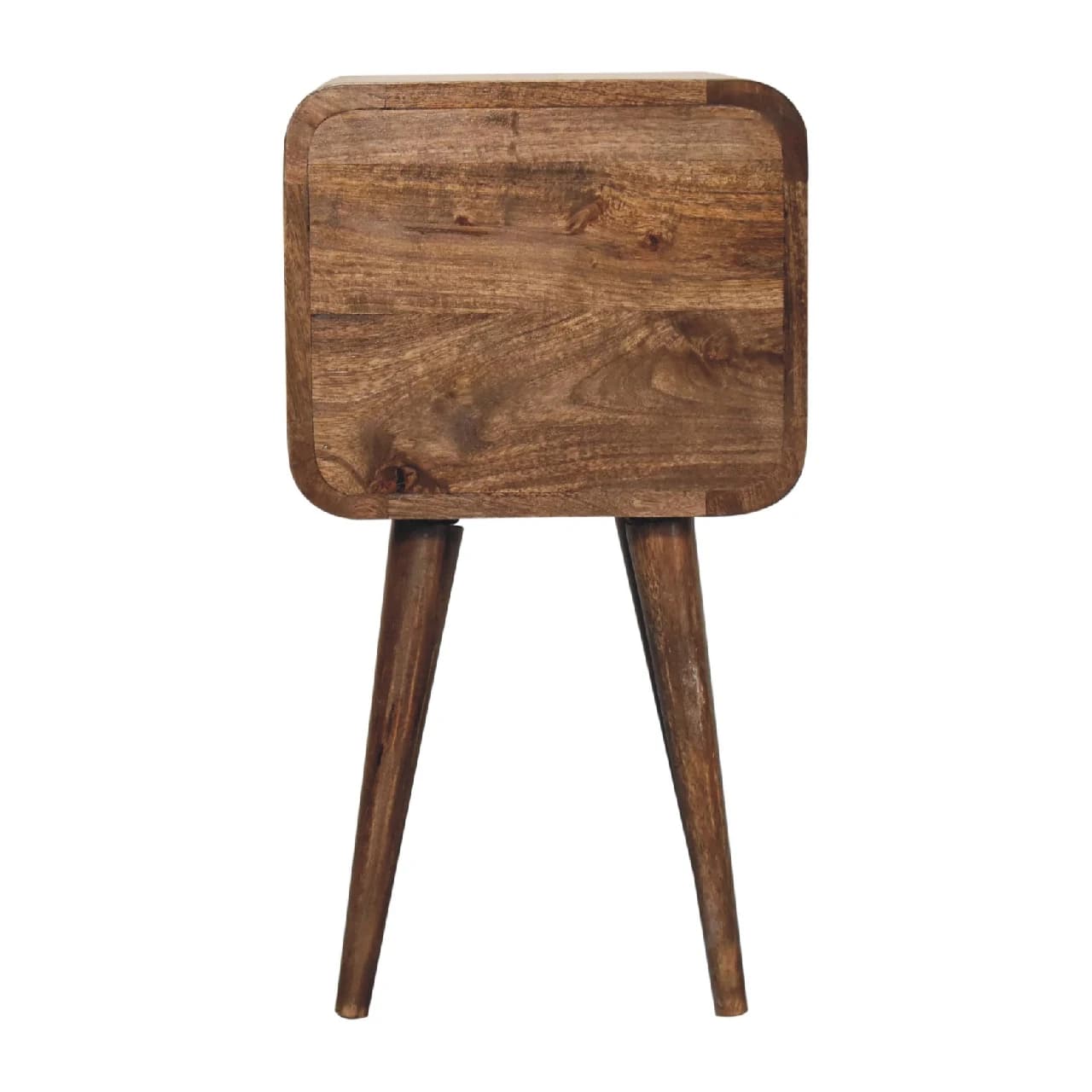 Mini Curved Grey Washed Bedside - Bedside tables, photo 9 of 9