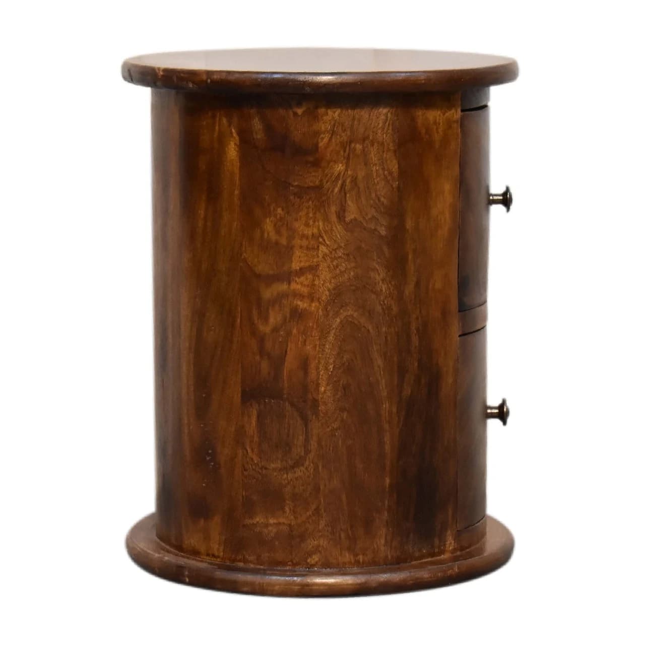 Mini Chestnut 2 Drawer Drum Chest - Chests of drawers, photo 8 of 9