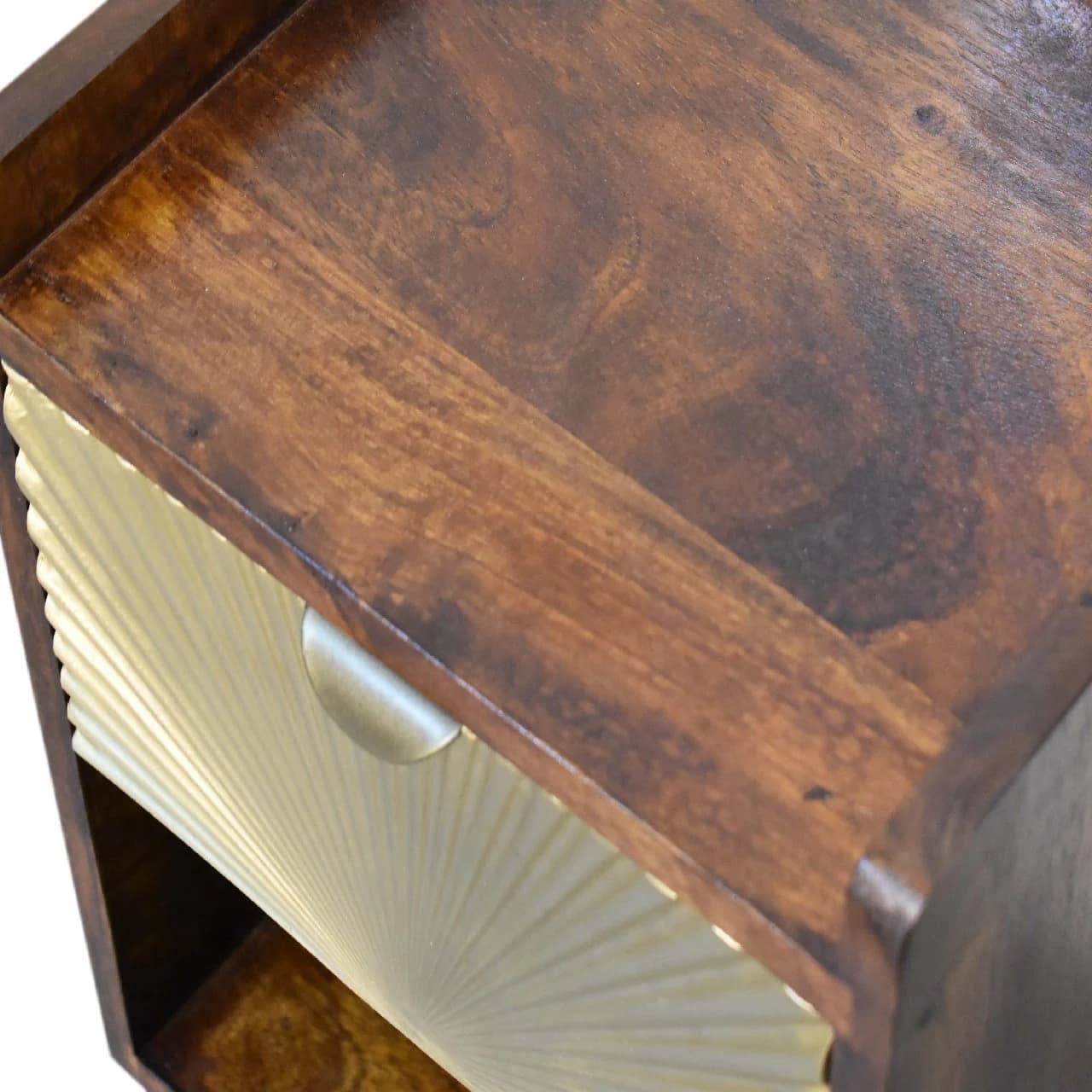 Mini Manila Gold 1 Drawer Bedside - Bedside tables, photo 5 of 9