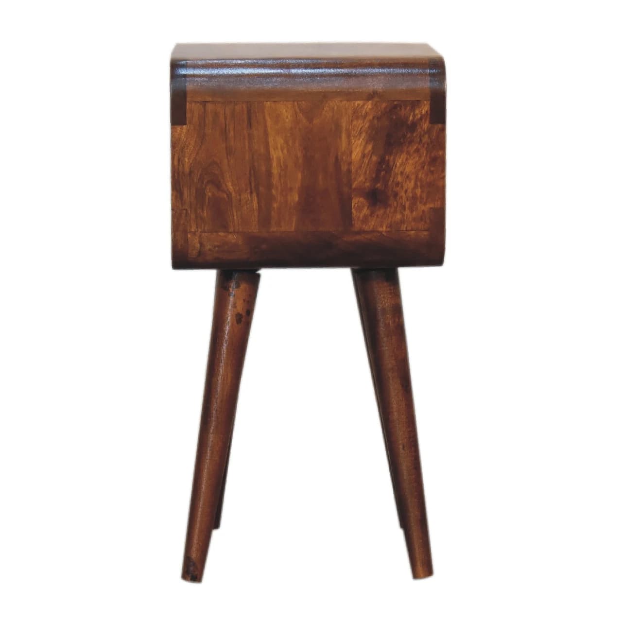 Mini Chestnut Curved Open Bedside - Bedside tables, photo 7 of 8