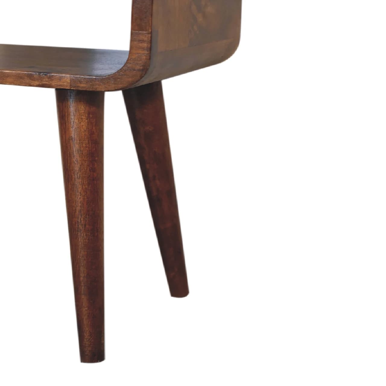 Mini Chestnut Curved Open Bedside - Bedside tables, photo 8 of 8
