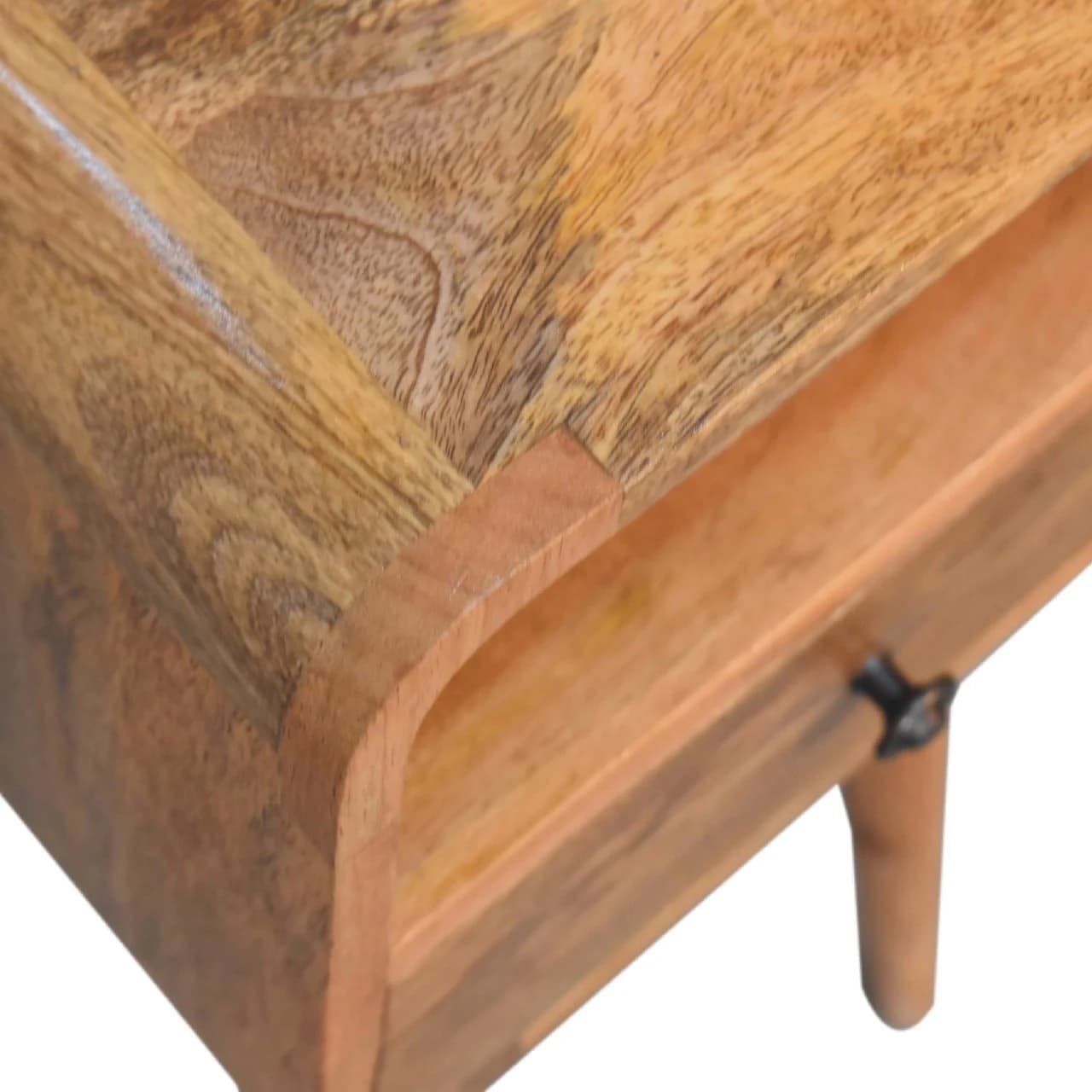 Mini Oakish Curve Open Bedside - Bedside tables, photo 5 of 9