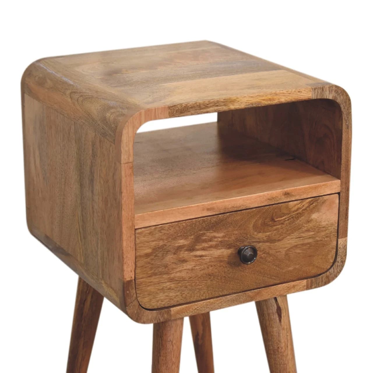 Mini Oakish Curve Open Bedside - Bedside tables, photo 6 of 9