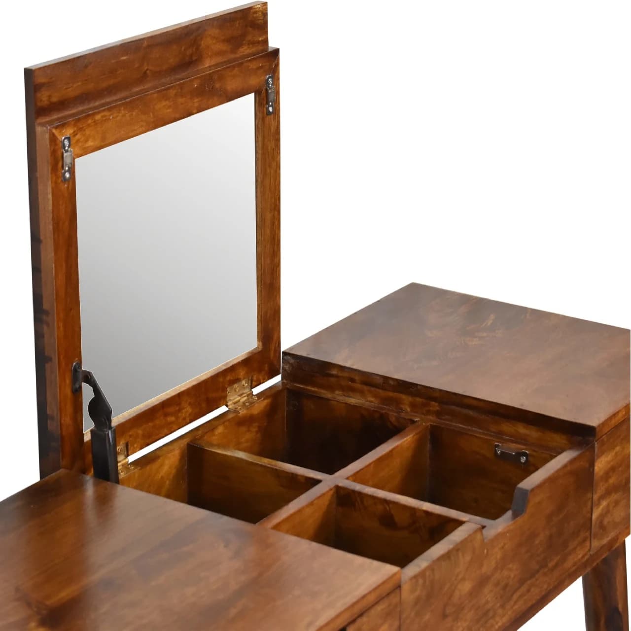 Chestnut Foldable Mirror Table - Tables, photo 6 of 9
