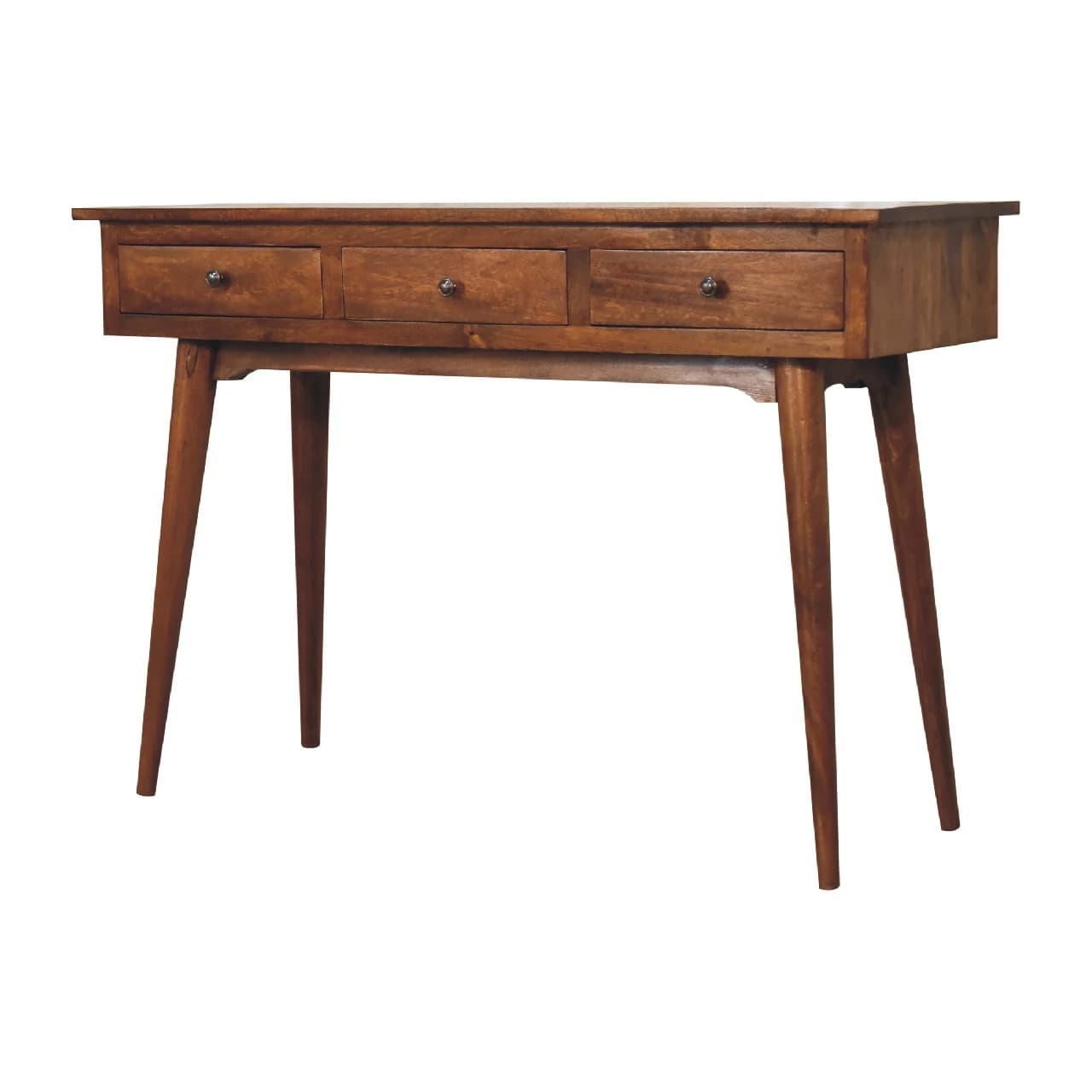 Large 3 Drawer Chestnut Console - Console tables, photo 2 of 9