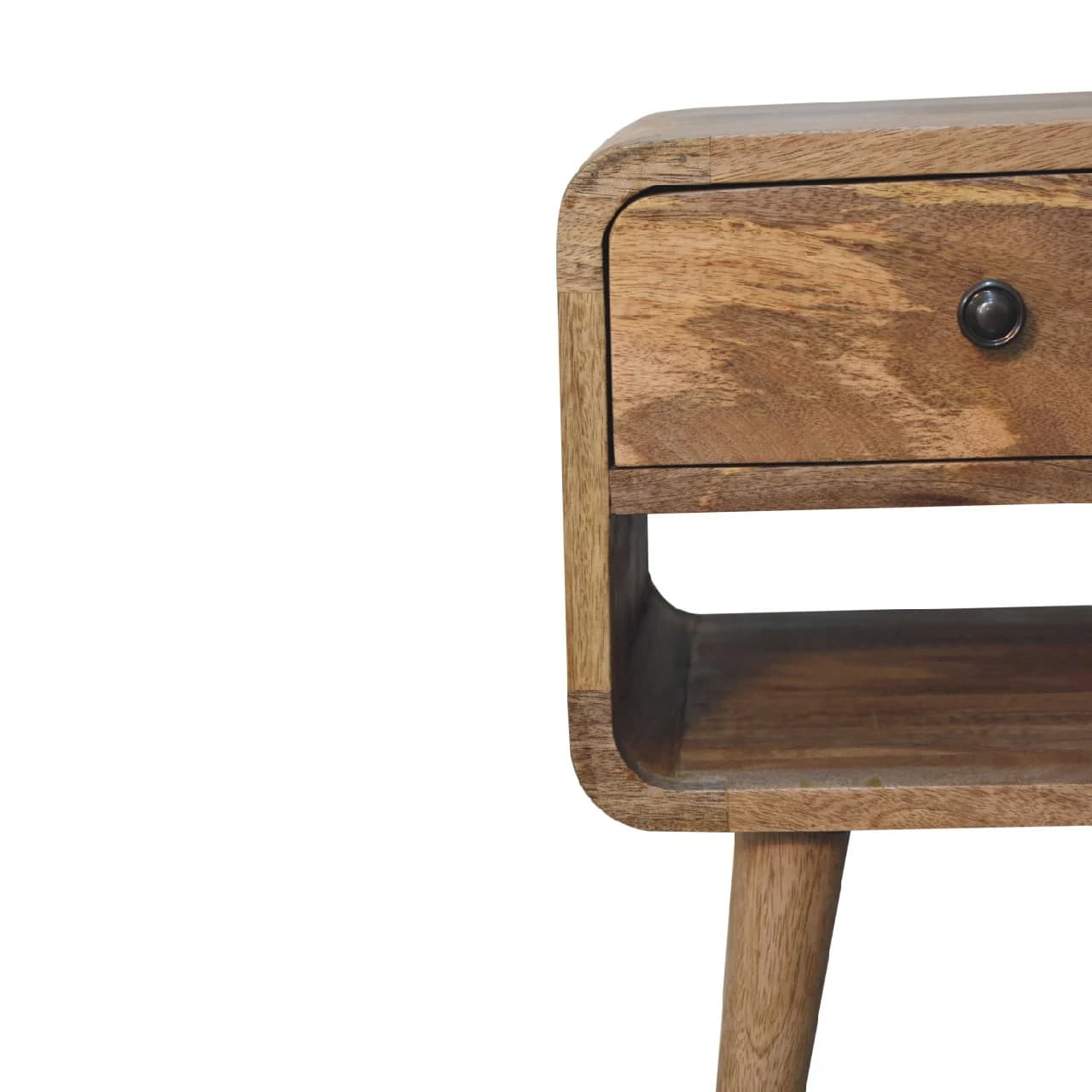 Mini Oak-ish Curve Lower Bedside - Bedside tables, photo 4 of 9