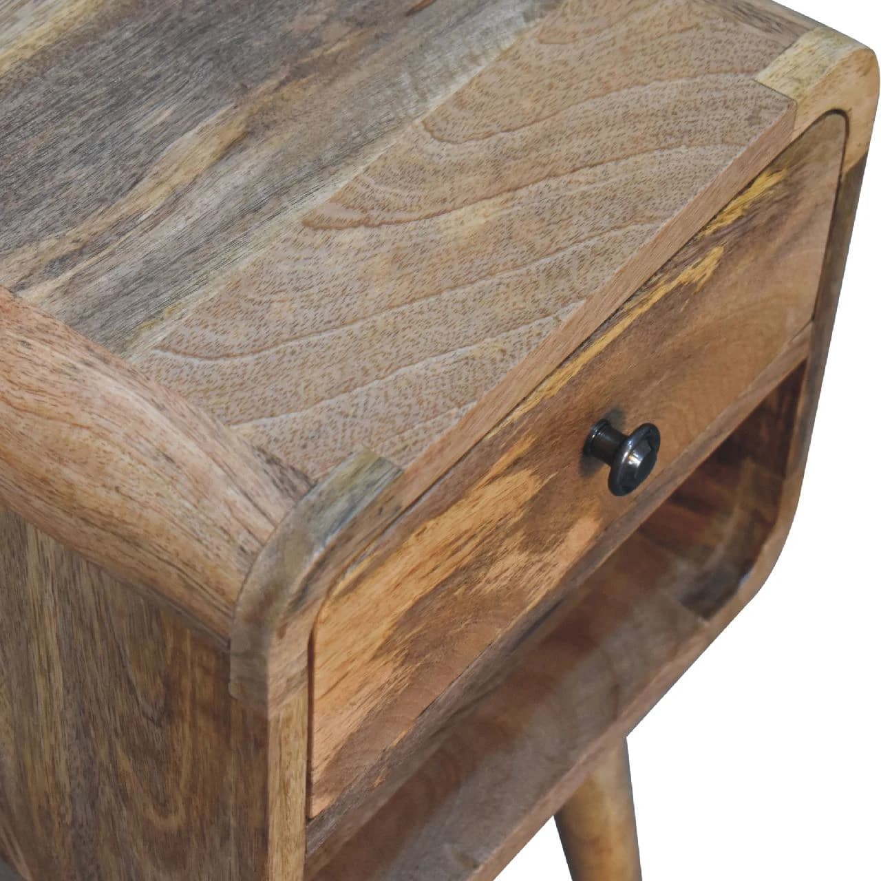 Mini Oak-ish Curve Lower Bedside - Bedside tables, photo 6 of 9