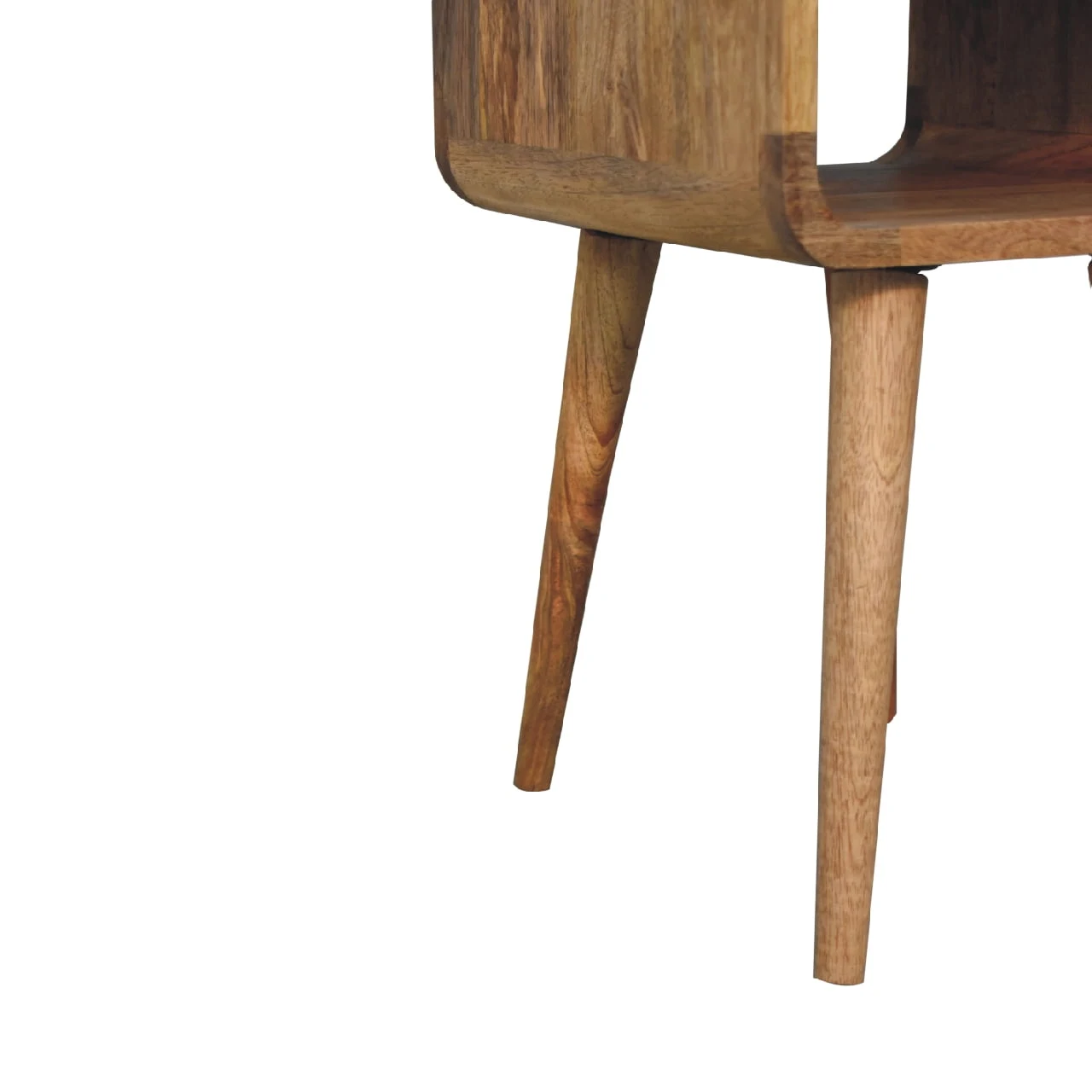 Mini Oak-ish Curve Lower Bedside - Bedside tables, photo 7 of 9