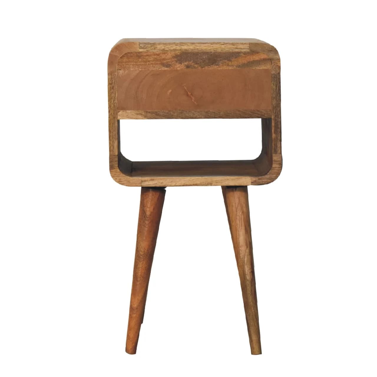 Mini Oak-ish Curve Lower Bedside - Bedside tables, photo 9 of 9