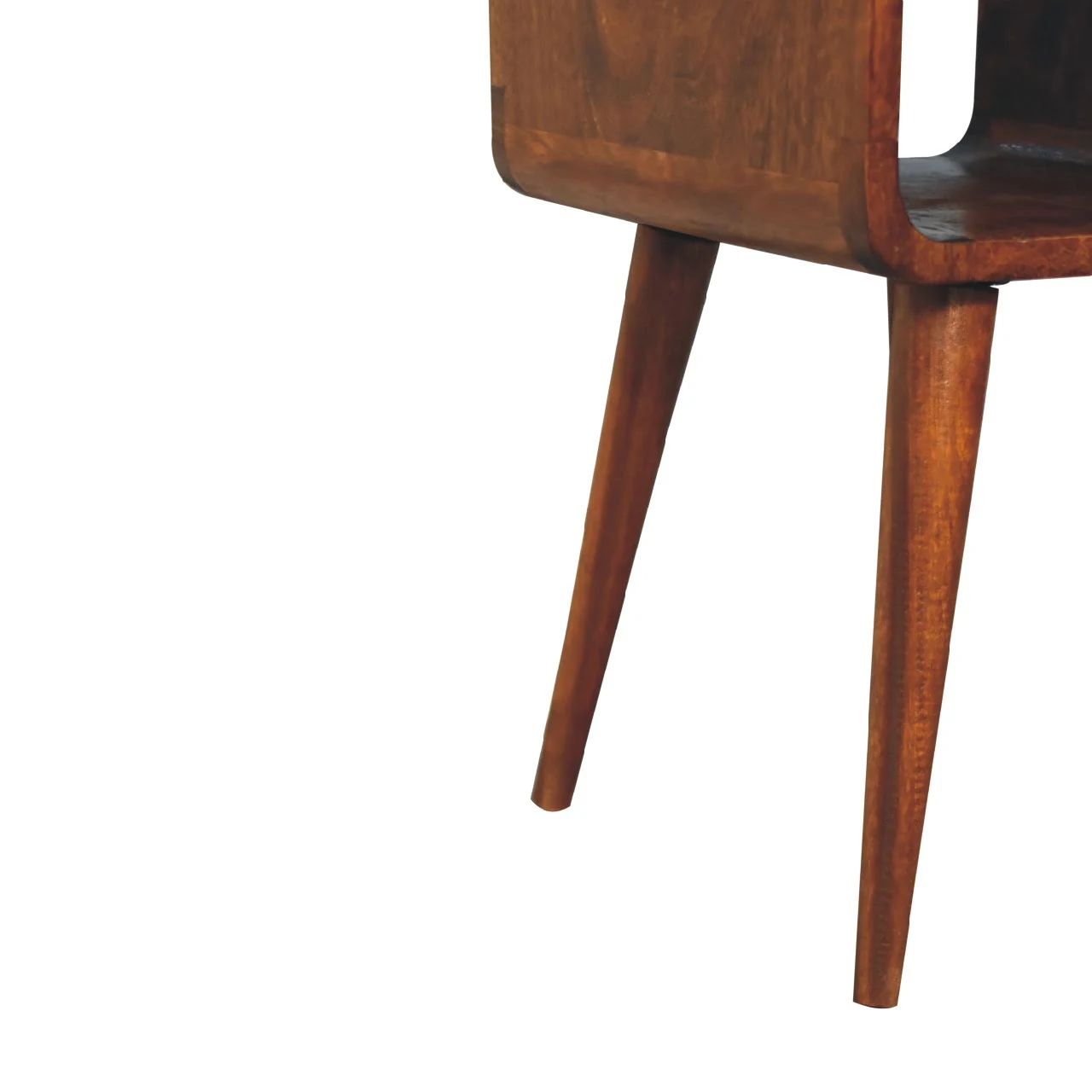 Mini Chestnut Curve Lower Bedside - Bedside tables, photo 7 of 9