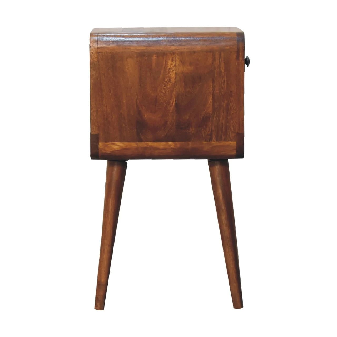 Mini Chestnut Curve Lower Bedside - Bedside tables, photo 8 of 9