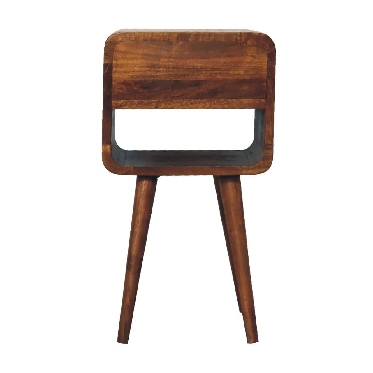 Mini Chestnut Curve Lower Bedside - Bedside tables, photo 9 of 9