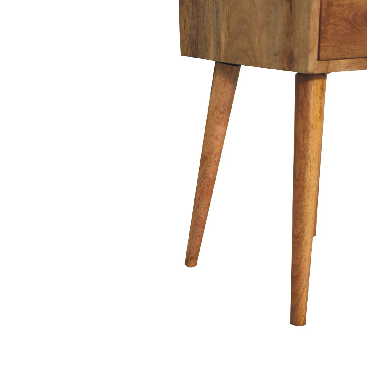 Mini 2 Drawer Oak-ish Bedside - Bedside tables, photo 7 of 9