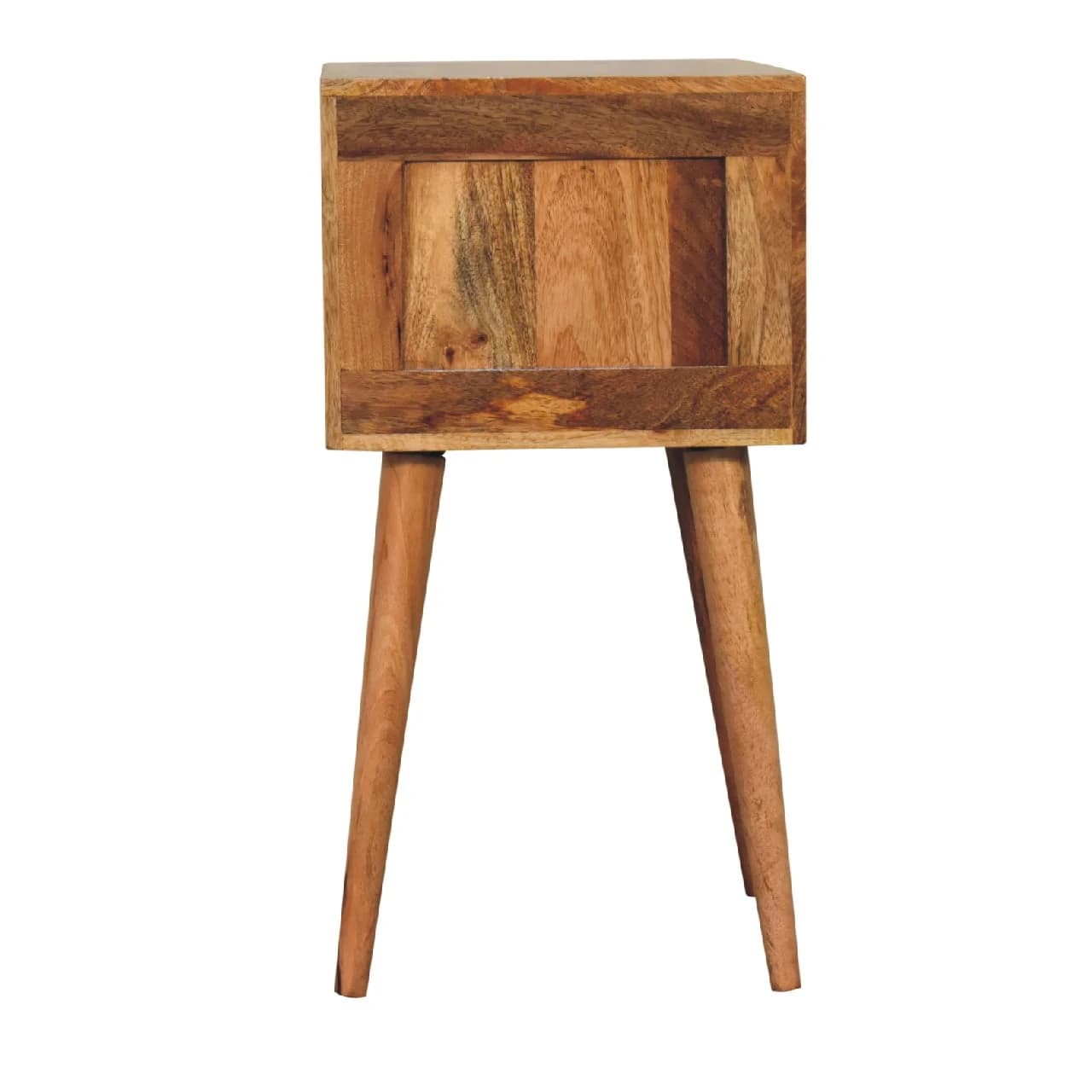 Mini 2 Drawer Oak-ish Bedside - Bedside tables, photo 9 of 9