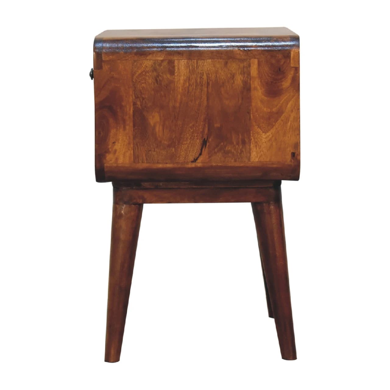 Curve Open Slot Chestnut Bedside - Bedside tables, photo 8 of 9