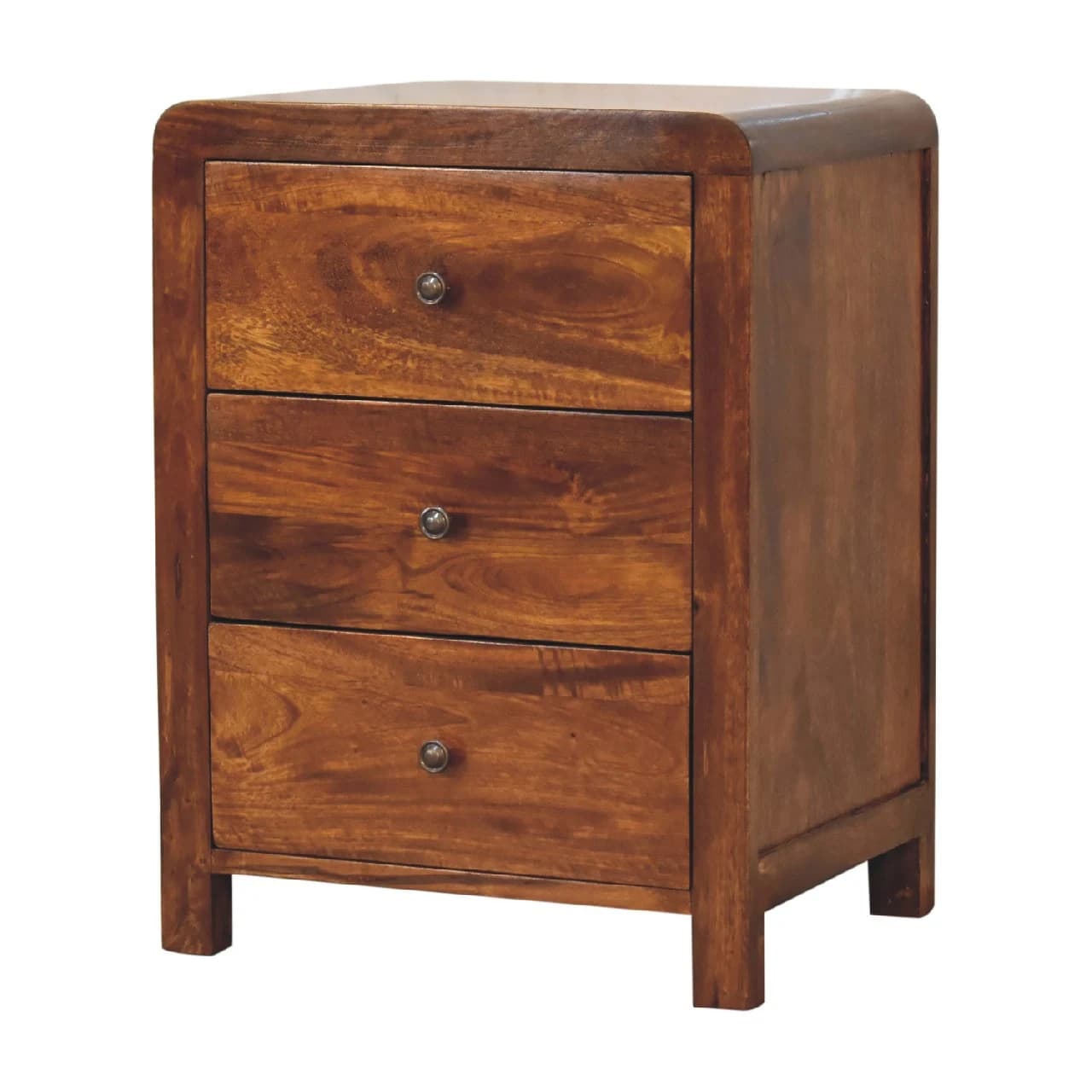 Arvessa 3 Drawer Bedside - Bedside tables, photo 2 of 9