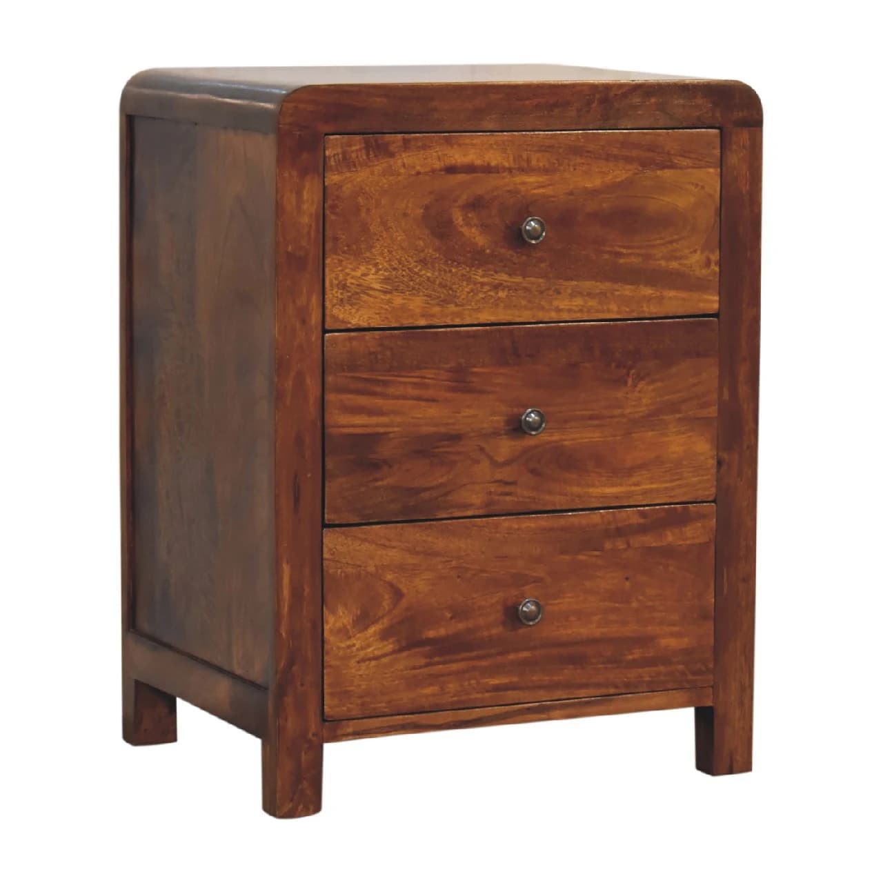 Arvessa 3 Drawer Bedside - Bedside tables, photo 3 of 9