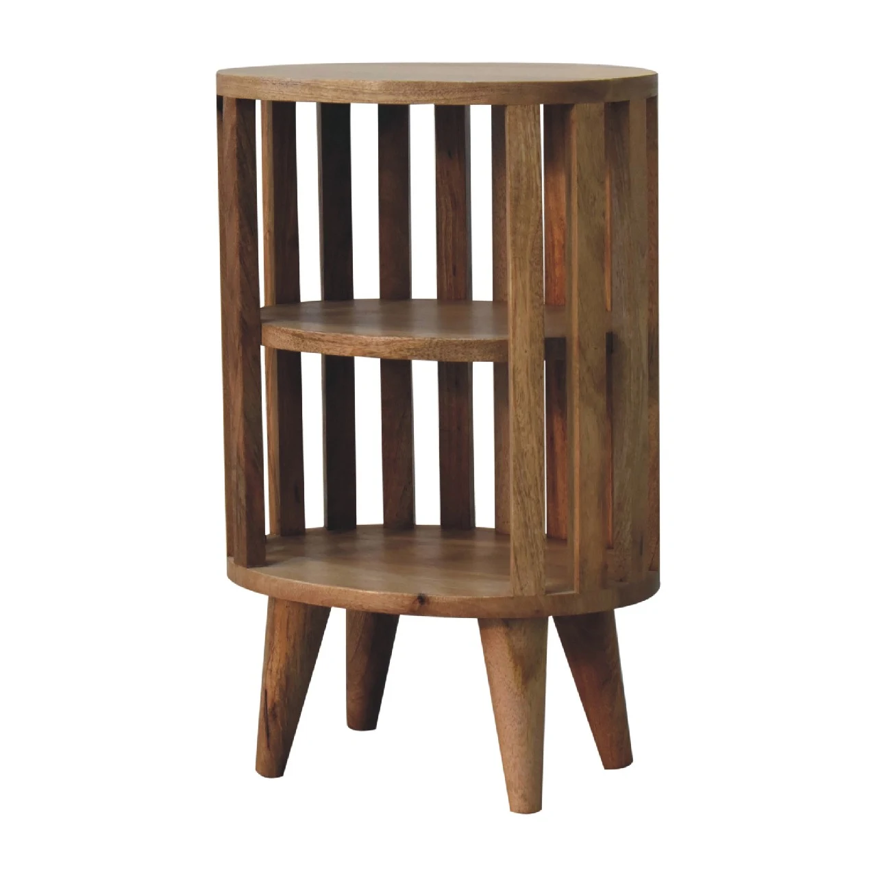 Ariella Double Shelf Oak-ish Bedside - Bedside tables, photo 2 of 9