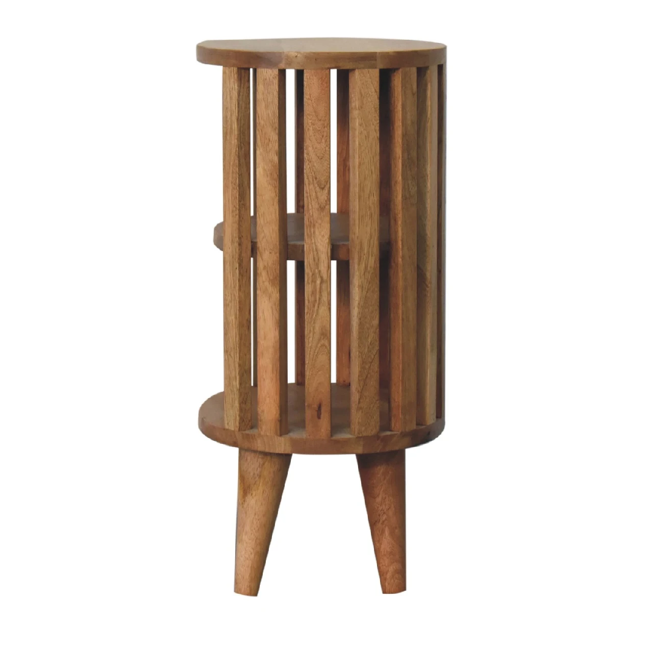 Ariella Double Shelf Oak-ish Bedside - Bedside tables, photo 8 of 9
