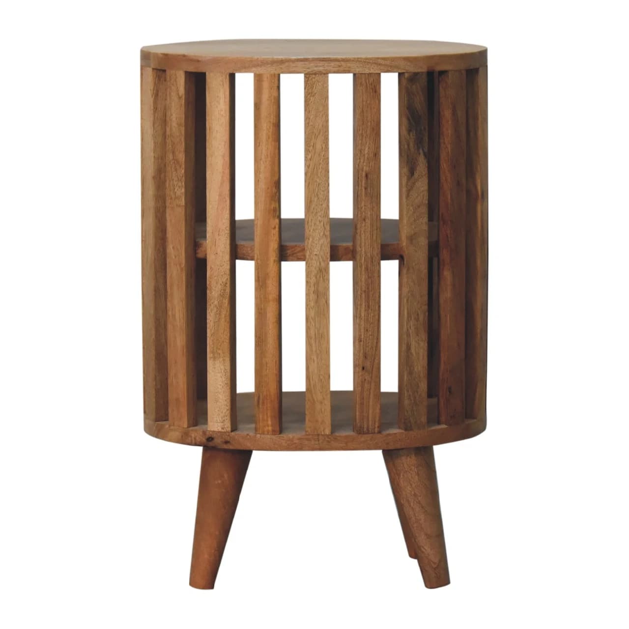 Ariella Double Shelf Oak-ish Bedside - Bedside tables, photo 9 of 9