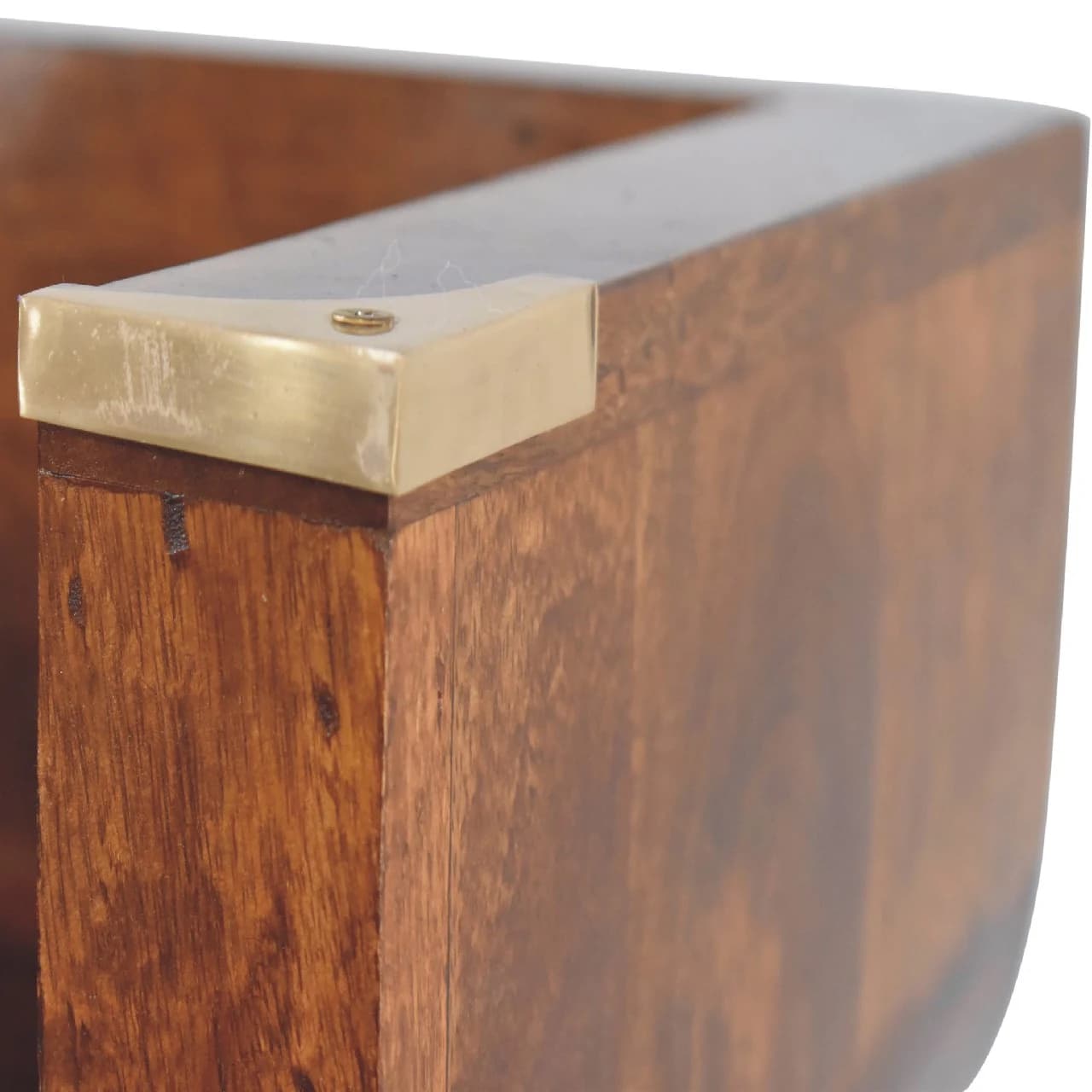 Indira Chestnut Floating Console - Console tables, photo 4 of 9