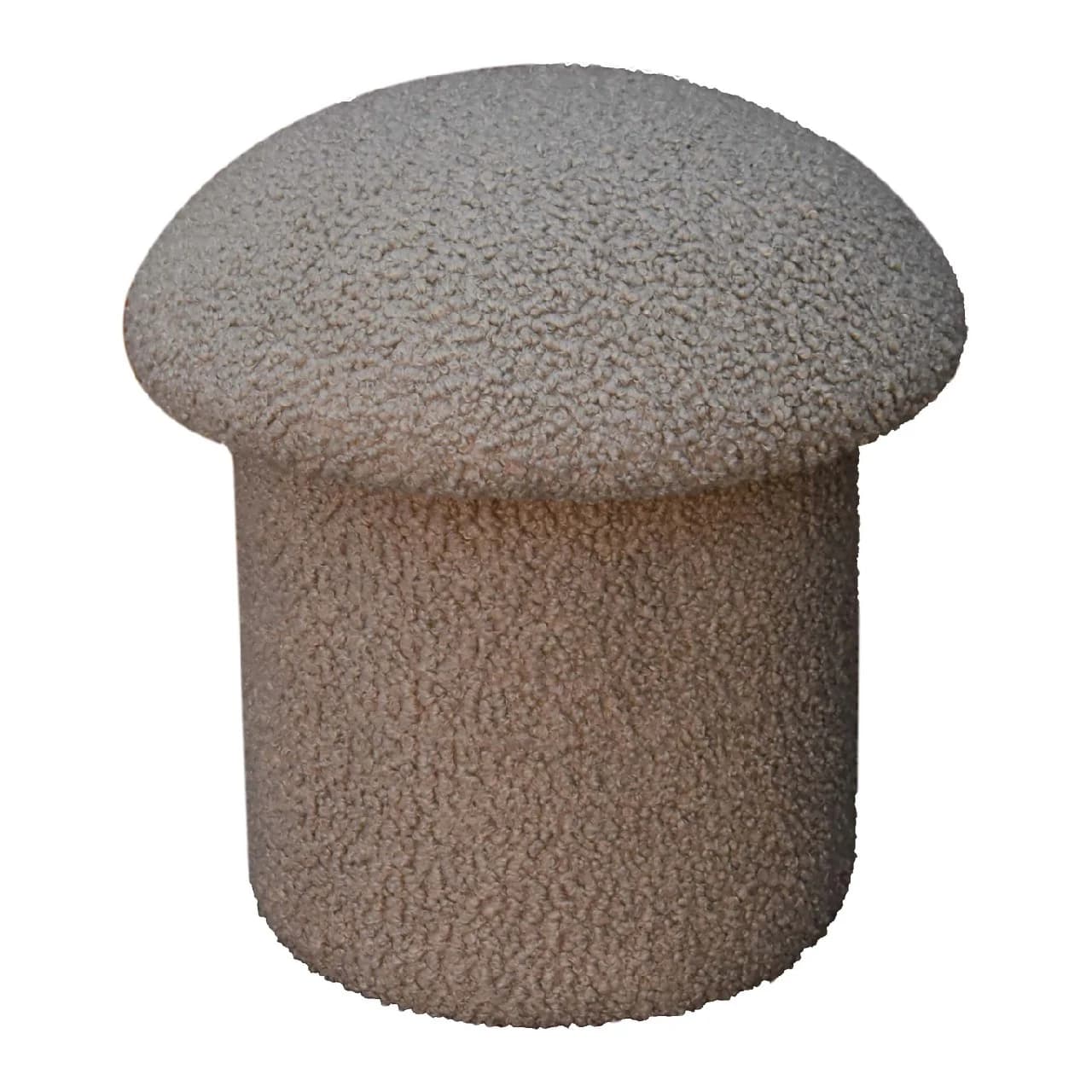 Mud Boucle Mushroom Footstool - Footstools & ottomans, photo 2 of 6