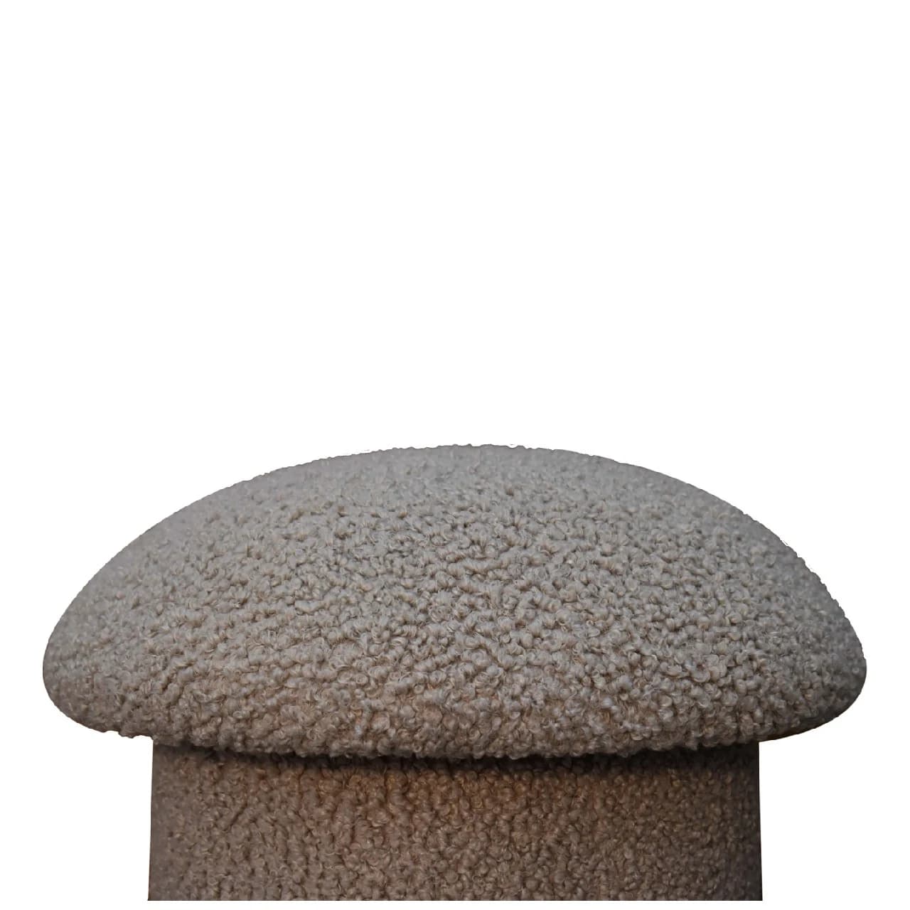 Mud Boucle Mushroom Footstool - Footstools & ottomans, photo 3 of 6