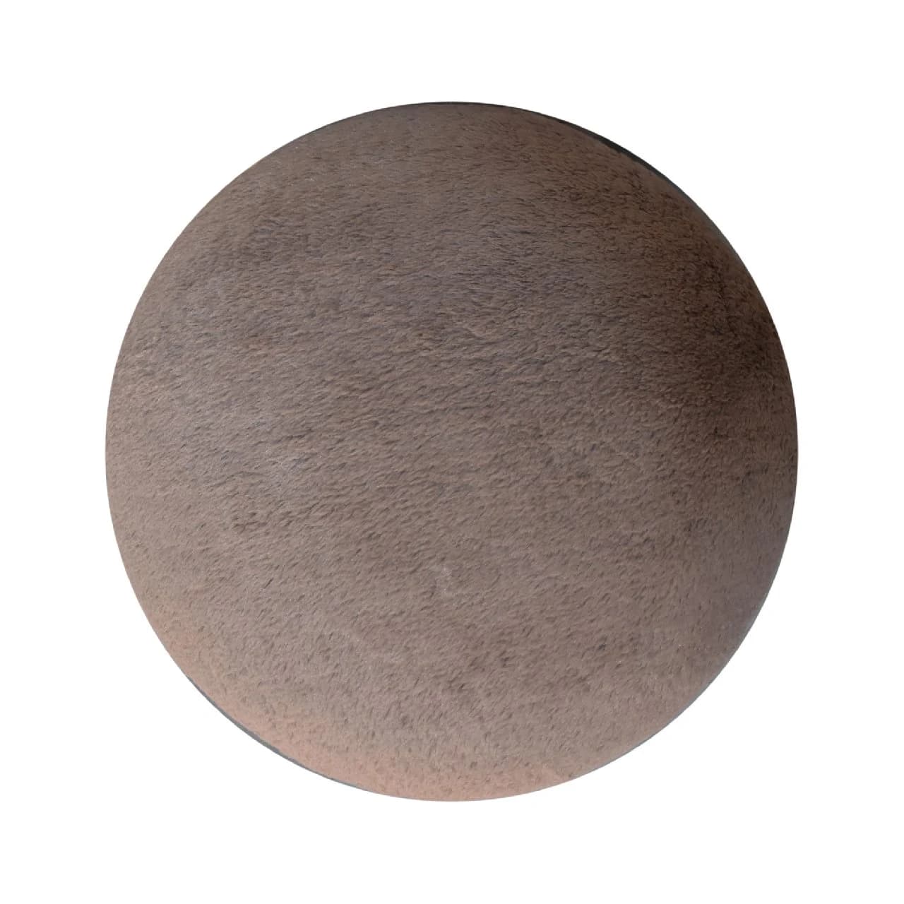 Mocha Faux Fur Mushroom Footstool - Footstools & ottomans, photo 6 of 8