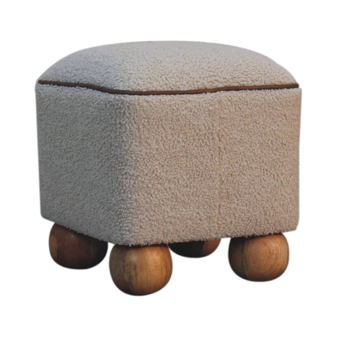 Serenity Footstool with Ball Feet - Footstools & ottomans, photo 2 of 9