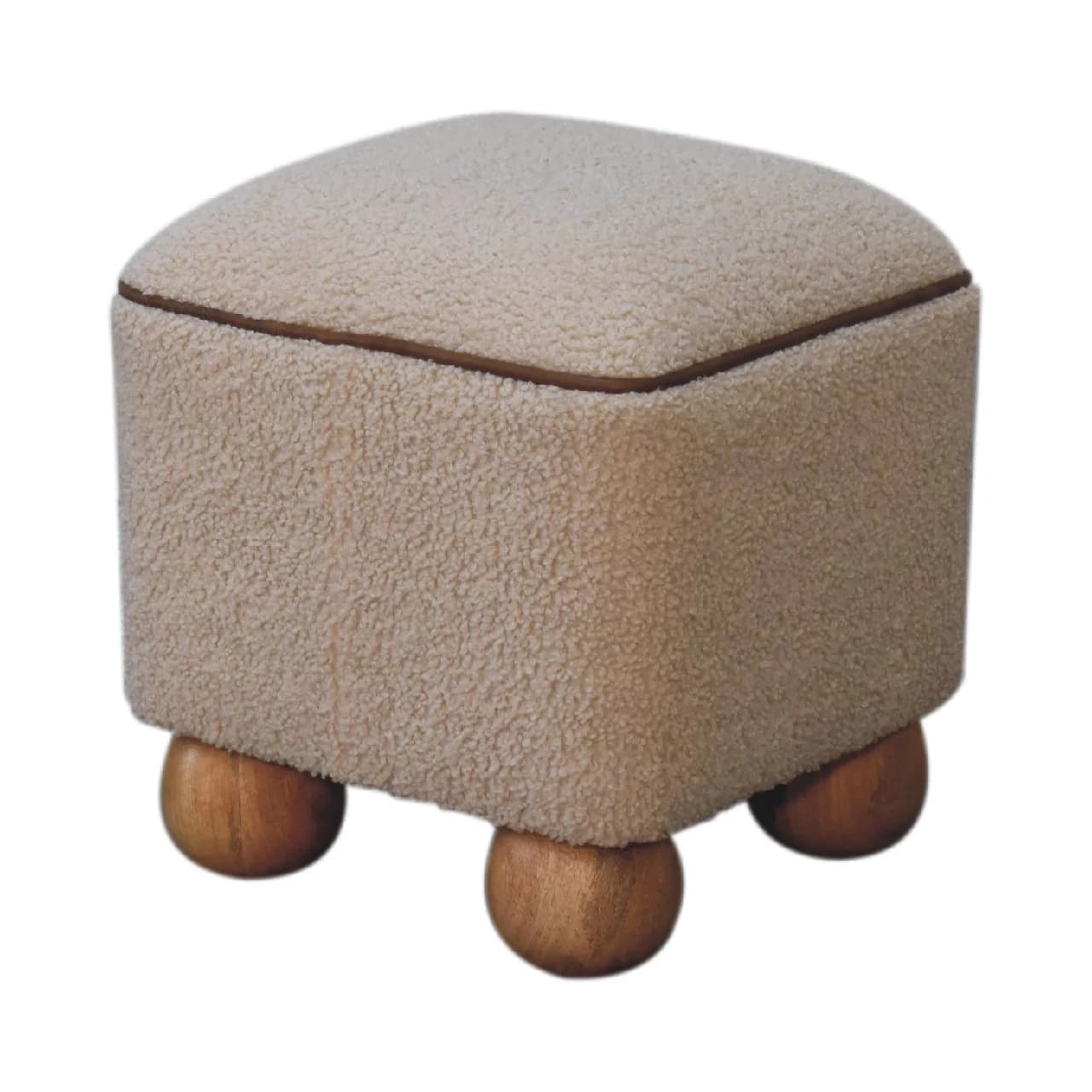 Serenity Footstool with Ball Feet - Footstools & ottomans, photo 6 of 9