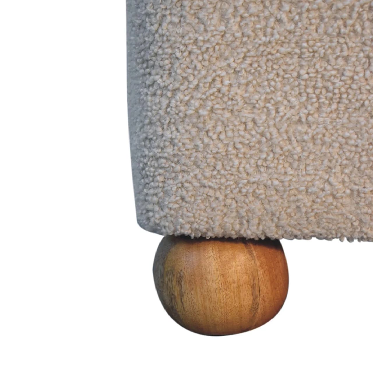 Serenity Footstool with Ball Feet - Footstools & ottomans, photo 8 of 9