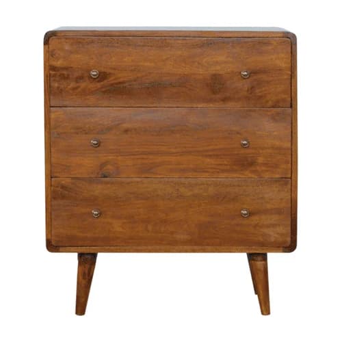 Curved Chestnut Chest - Furniture, photo 10 of 10