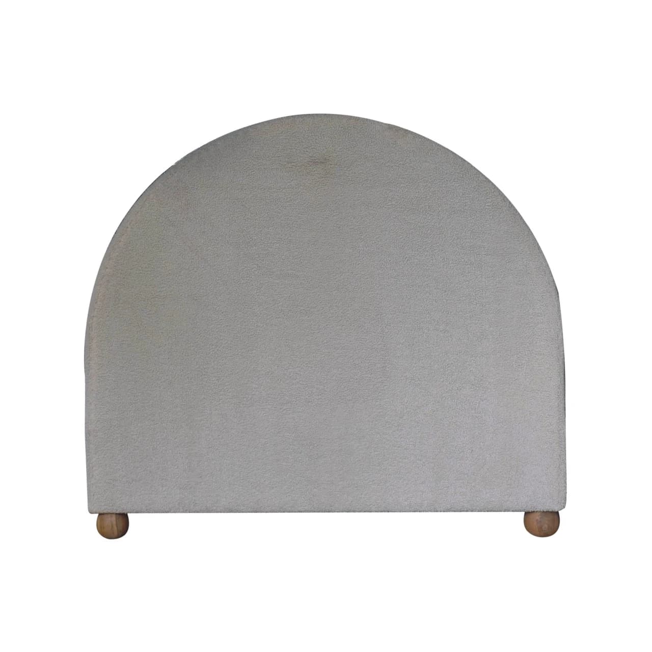Cream Boucle Double Bed - Beds & bed frames, photo 9 of 10